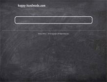 Tablet Screenshot of happy-handmade.com